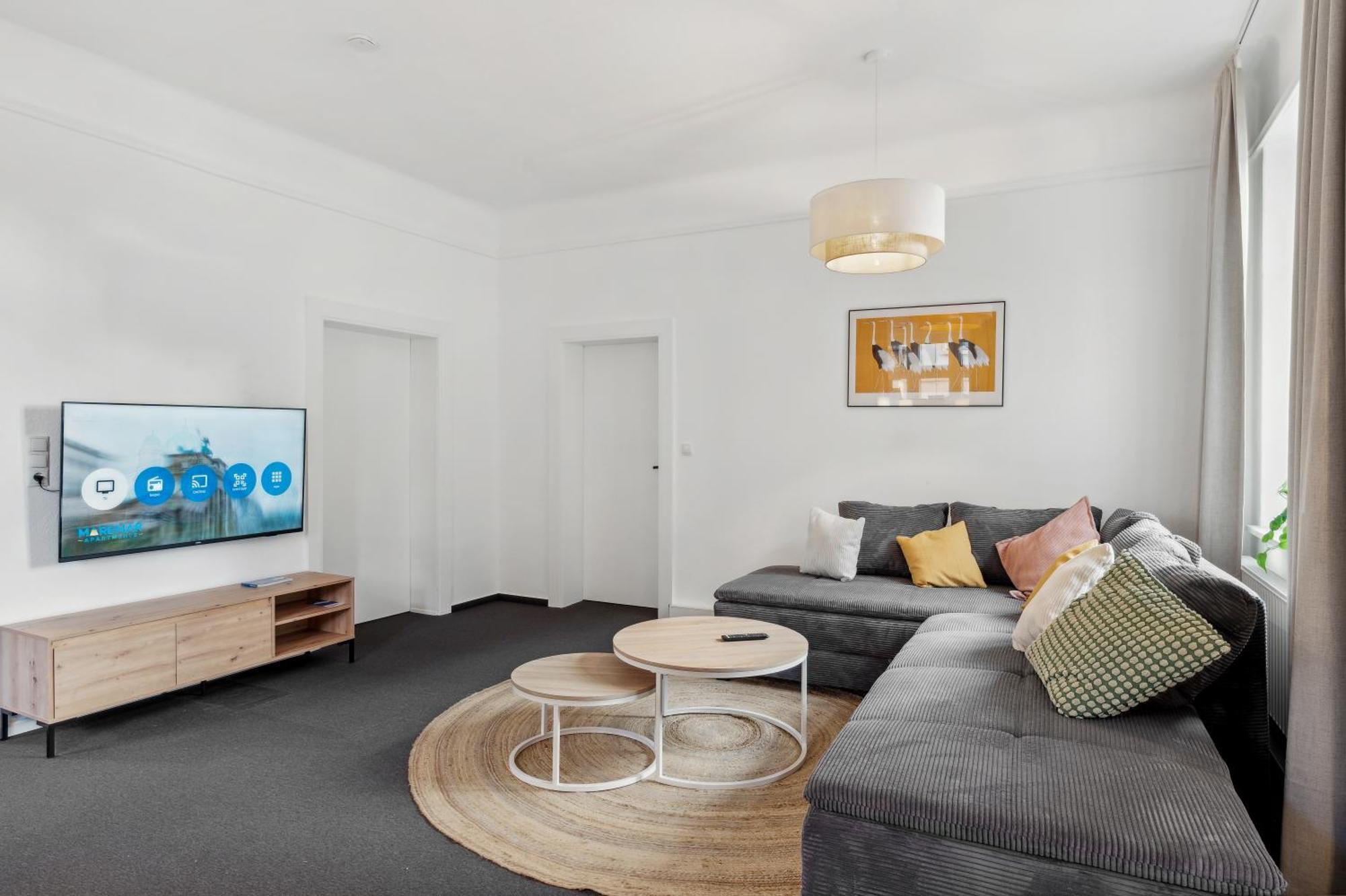 Maremar - Verden's Finest - 134qm - 2 Schlafzimmer - Luxus Boxspring - Kueche - Arbeitsplaetze & Highspeed Wlan - Terrasse *
