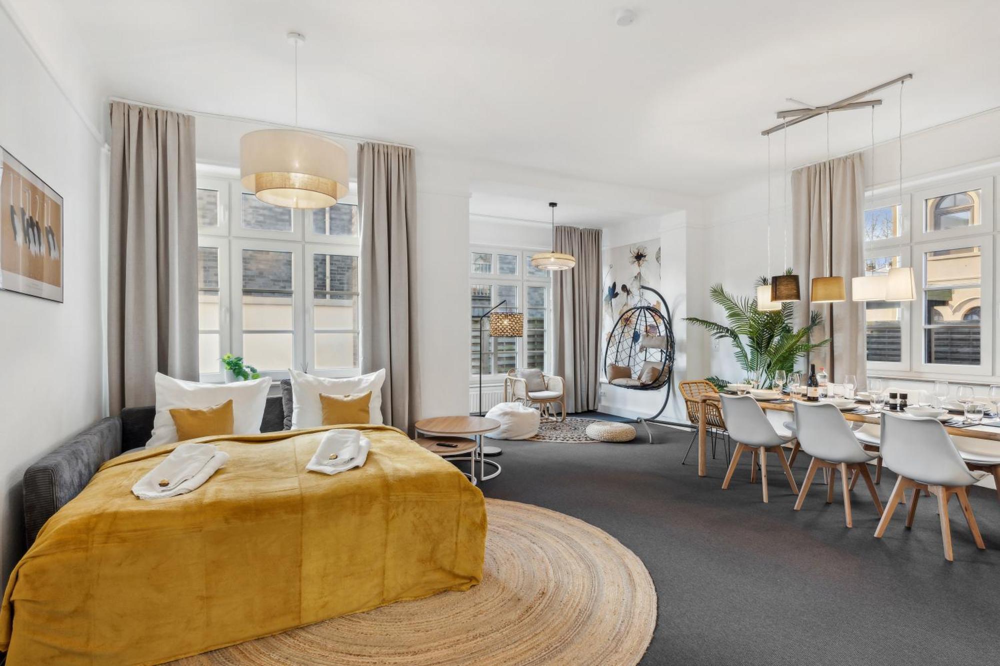 Apartment Maremar - Verden's Finest - 134qm - 2 Schlafzimmer - Luxus Boxspring - Kueche - Arbeitsplaetze & Highspeed Wlan - Terrasse Verden (Aller)